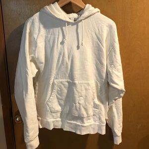 H&M White Hoodie